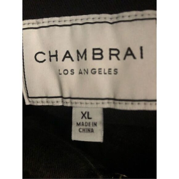 Chambrai black Athleisure zip front jacket - Picture 10 of 11